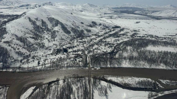 Паводок в Казахстане.