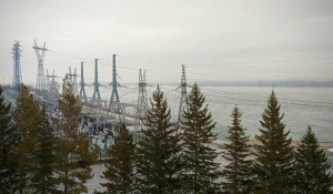 Новосибирская ГЭС.