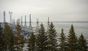 Новосибирская ГЭС.