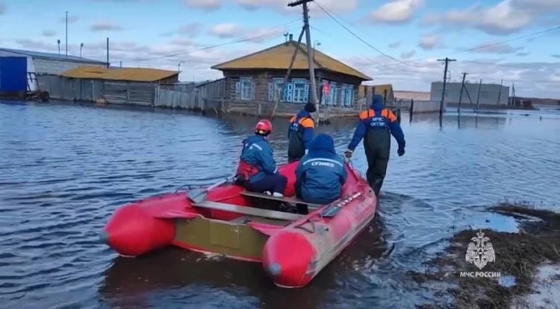 Паводок в Курганской области.