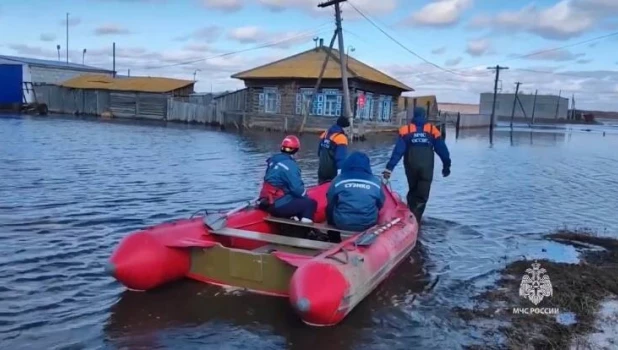 Паводок в Курганской области.