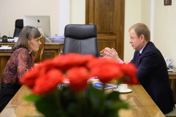 Губернатор Виктор Томенко.