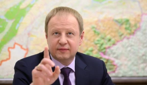 Губернатор Виктор Томенко.