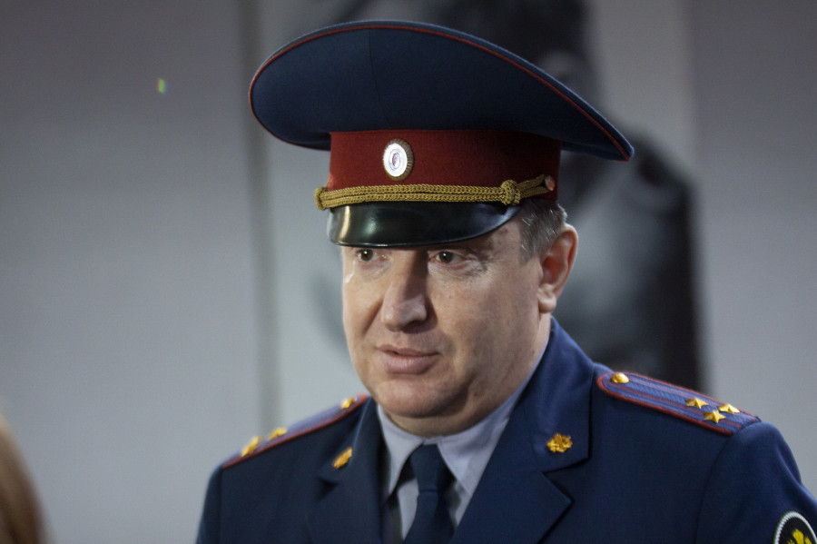 Начальник УФСИН России по Алтайскому краю, полковник внутренней службы Сергей Герасимов .