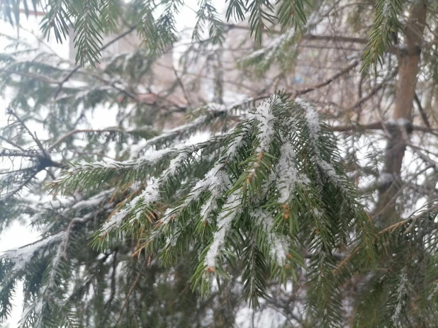 Апрельский снег. 