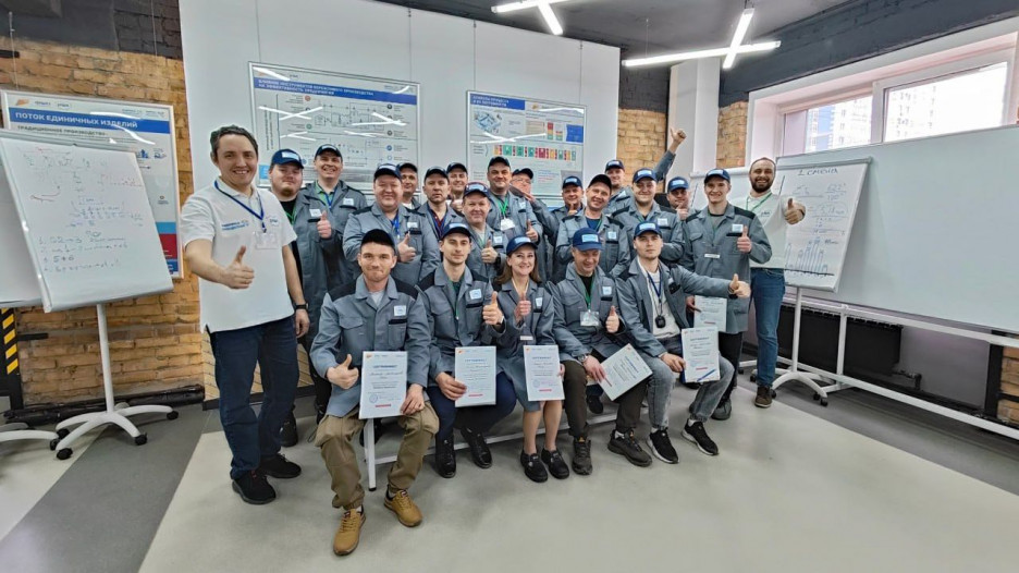 Команда «ТД Консиб-Барнаул» прошла «Фабрику процессов» в рамках участия в нацпроекте «Производительность труда».