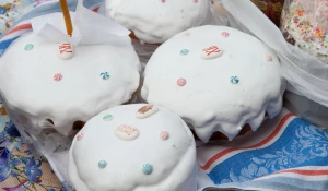 Освящение куличей перед Пасхой - 2024. 