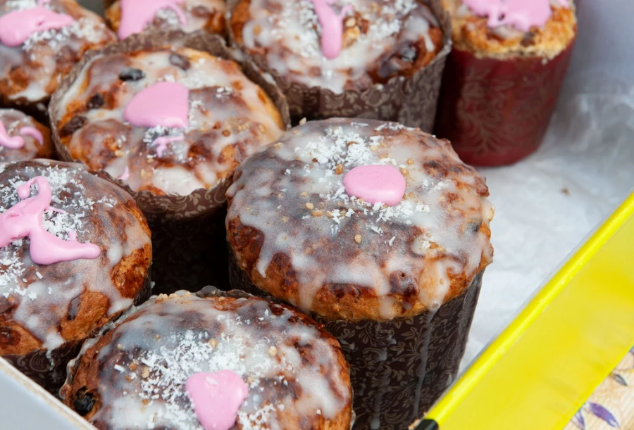 Освящение куличей перед Пасхой - 2024. 