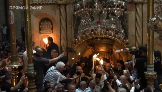 Благодатный огонь 2024. 