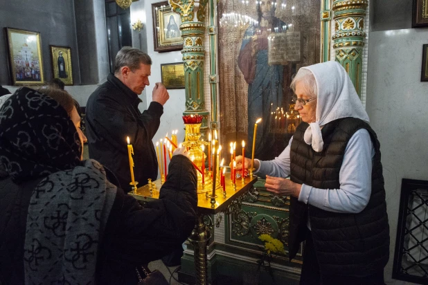 Как прошла Пасха в Барнауле.