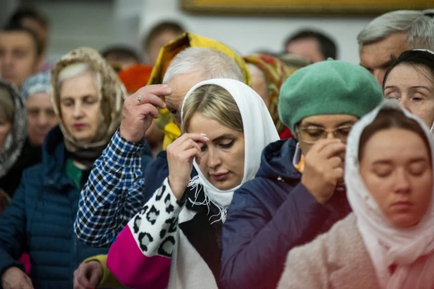 Как прошла Пасха в Барнауле.