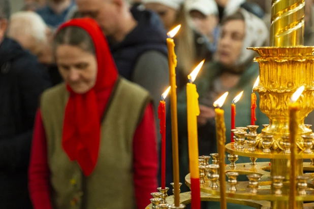 Как прошла Пасха в Барнауле.