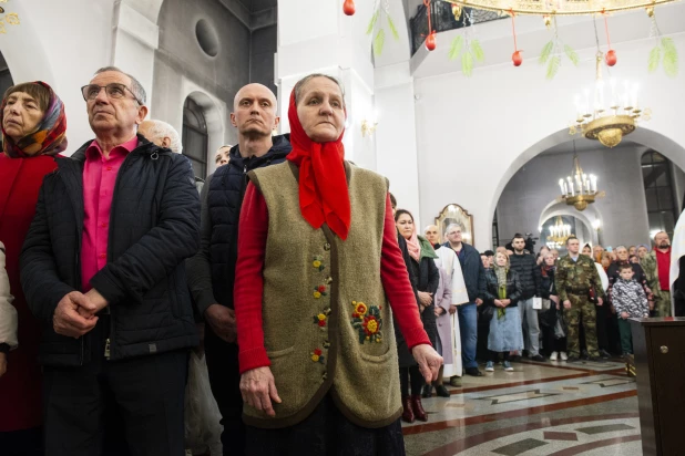 Как прошла Пасха в Барнауле.