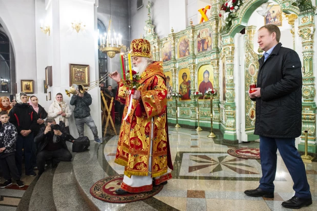 Как прошла Пасха в Барнауле.