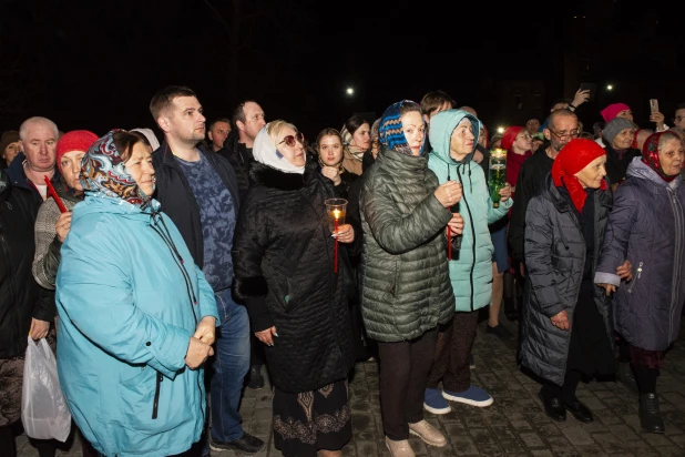 Как прошла Пасха в Барнауле.