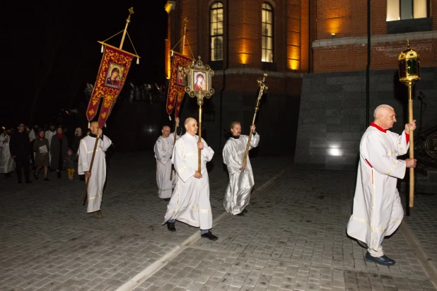 Как прошла Пасха в Барнауле.