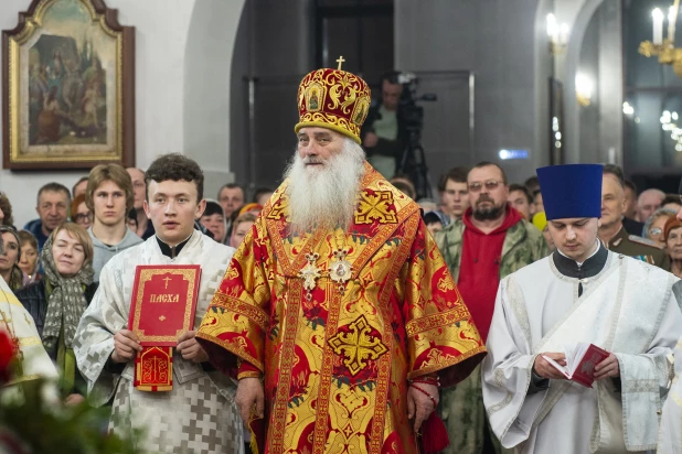 Как прошла Пасха в Барнауле.