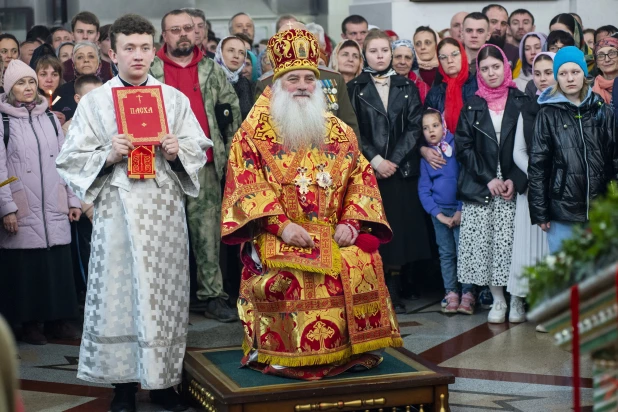 Как прошла Пасха в Барнауле.