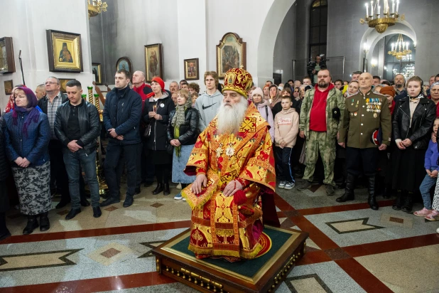 Как прошла Пасха в Барнауле.