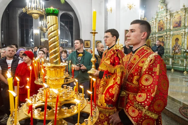 Как прошла Пасха в Барнауле.