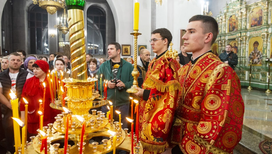 Как прошла Пасха в Барнауле.