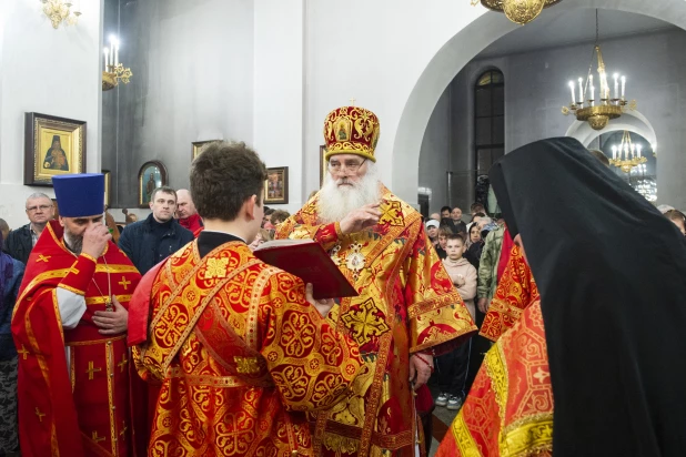 Как прошла Пасха в Барнауле.