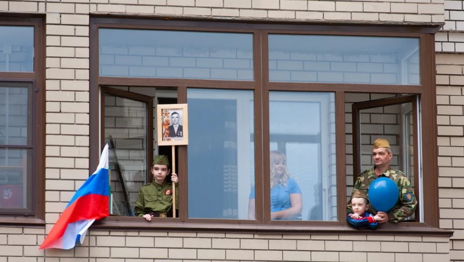 Барнаульцы могут принять участие в ежегодной акции «Окна Победы».