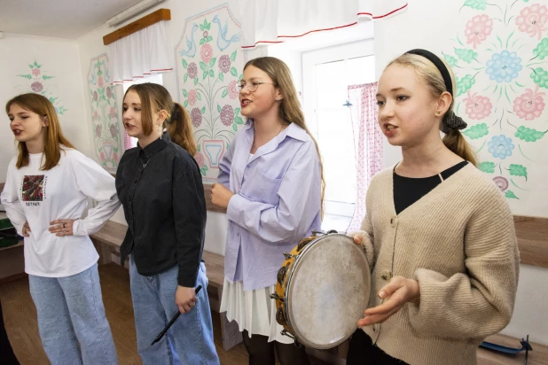 В детской школе искусств «Традиция».