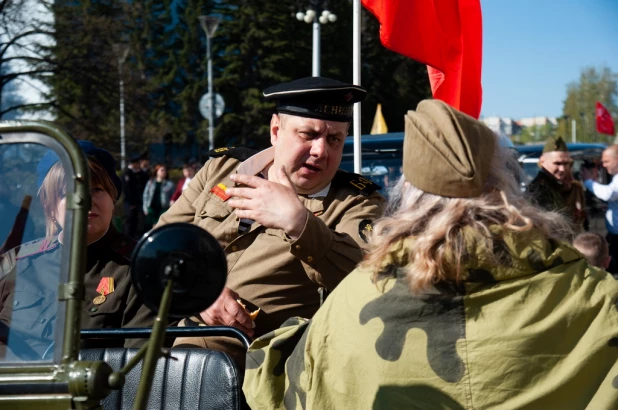 Выставка техники Великой Отечественной войны.