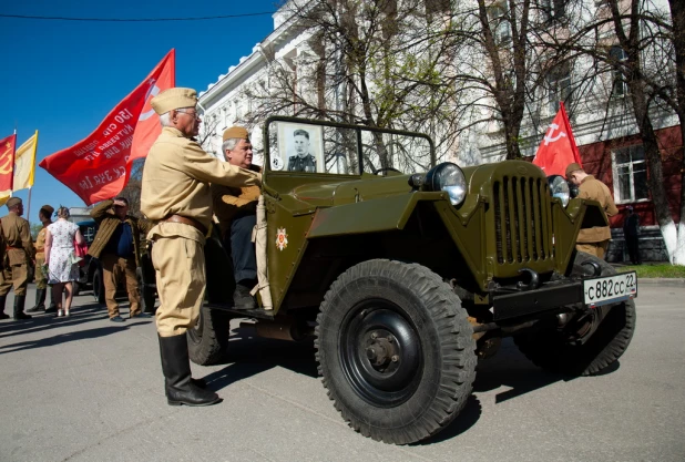 Выставка техники Великой Отечественной войны.