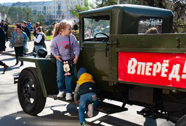 Выставка техники Великой Отечественной войны.