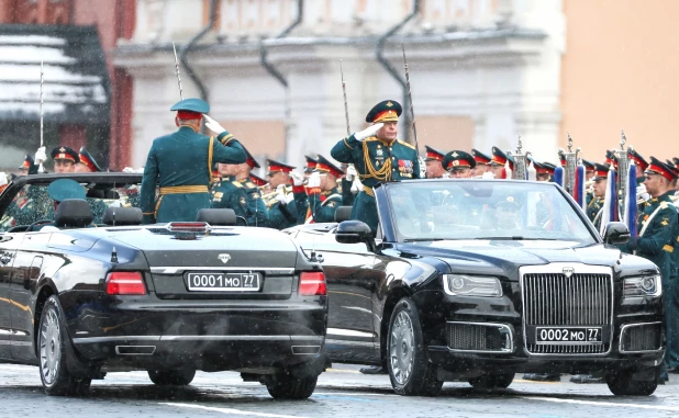 Парад Победы на Красной площади 9 мая 2024 года.