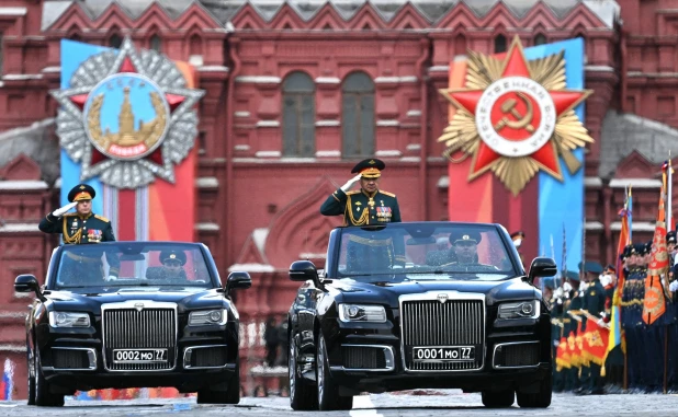 Парад Победы на Красной площади 9 мая 2024 года.