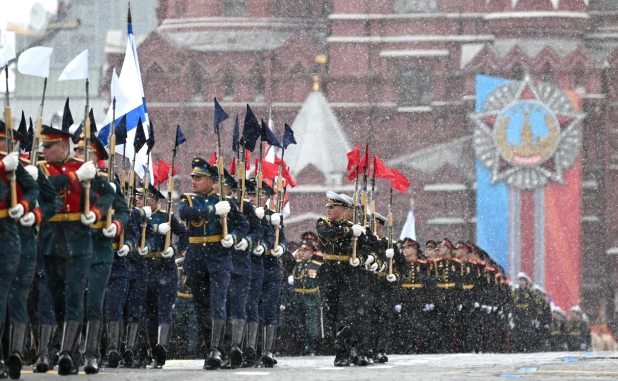 Парад Победы на Красной площади 9 мая 2024 года.