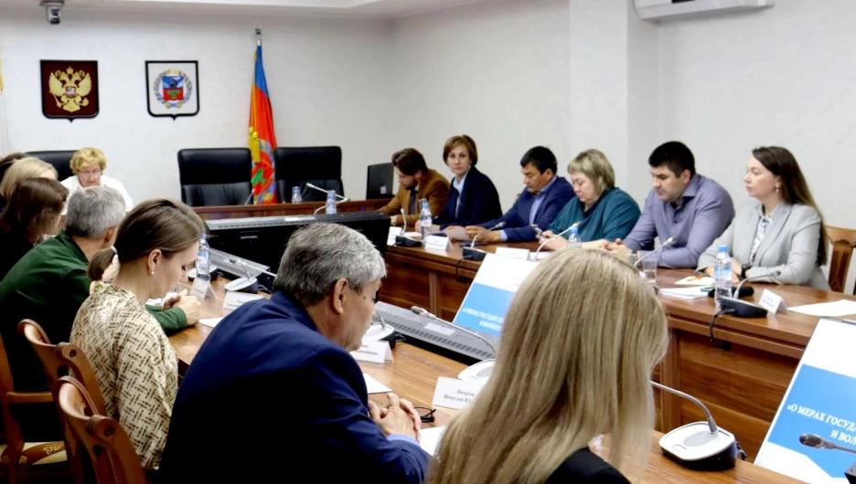 Депутаты, власть и общественники обсудили развитие волонтерства на Алтае