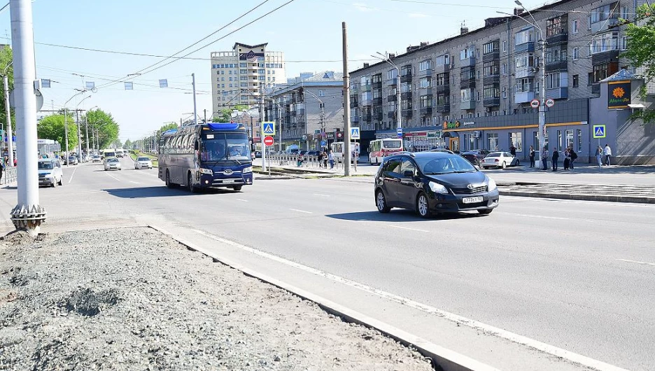 Стало известно, как идут работы по благоустройству путепровода по пр.Ленина в Барнауле