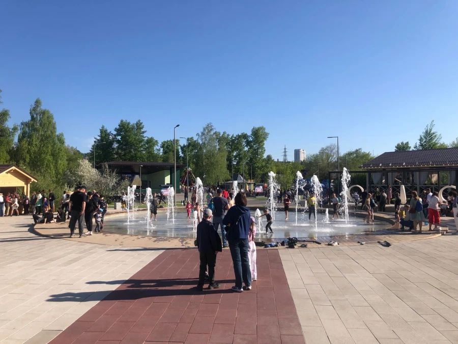 Открытие &quot;Ночи музеев&quot; в парке &quot;Центральный&quot;.