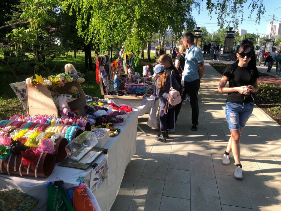 Открытие &quot;Ночи музеев&quot; в парке &quot;Центральный&quot;.