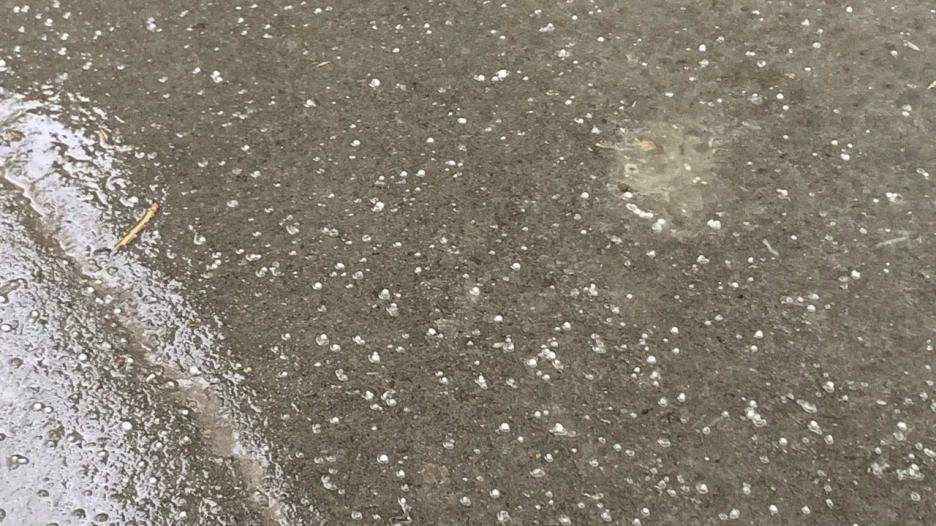 Град в Барнауле 22 мая