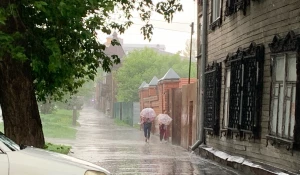 Град в Барнауле 22 мая