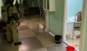 Житель Алтайского края устроил пожар в больнице. 