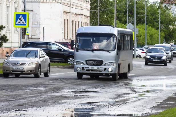 Транспорт Барнаула.