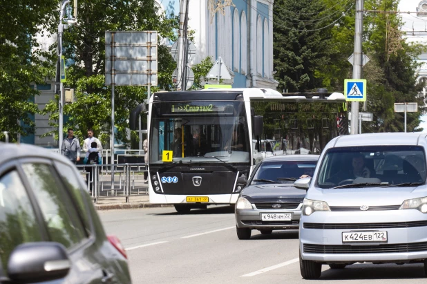 Транспорт Барнаула.