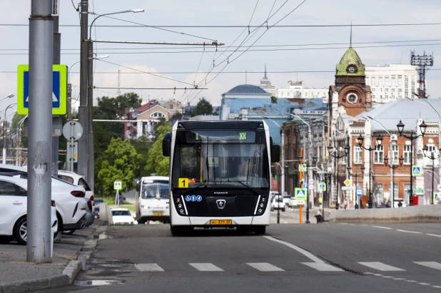 Транспорт Барнаула.