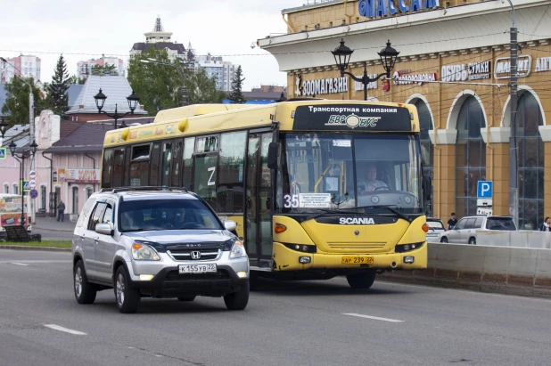 Транспорт Барнаула.