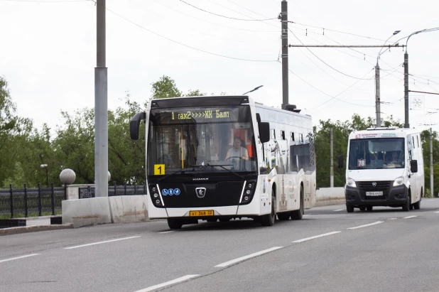 Транспорт Барнаула.