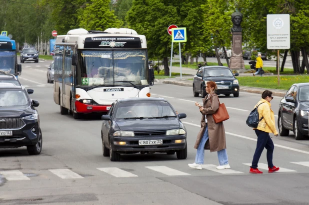 Транспорт Барнаула.