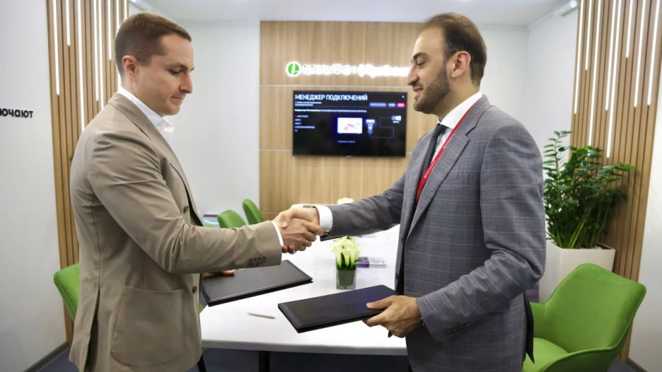 Подписание соглашения о стратегическом партнёрстве между компаниями МегаФон и Ivideon.