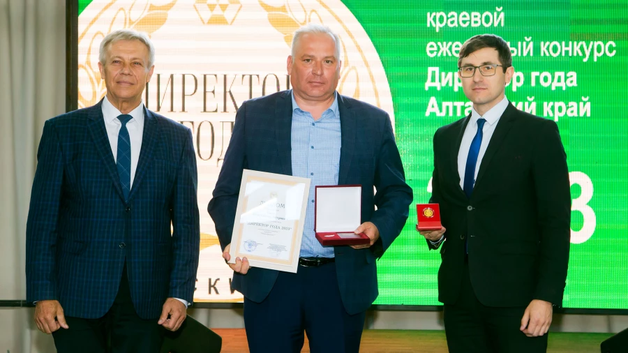 Константин Ежов, генеральный директор компании «Курорт Белокуриха», в третий раз стал «Директором года».