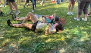 Фестиваль красок в Барнауле.